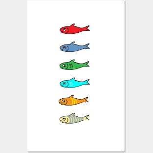 A nice school of fish Posters and Art